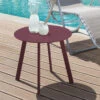 Table Basse Saona D 50 Cm Bordeaux Hespéride -Mobilier Soleil table basse saona d 50 cm bordeaux hesperide