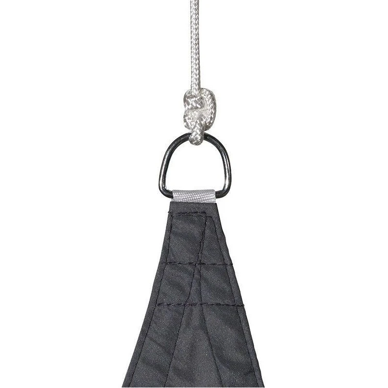 Toile Solaire 5x5x5m Curacao Gris Hespéride 4 Toile Solaire 5x5x5m Curacao Gris Hespéride – Image 2