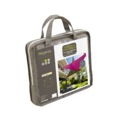 Toile Solaire 5x5x5m Curacao Taupe Hespéride -Mobilier Soleil toile solaire 5x5x5m luxe hesperide curacao taupe 3