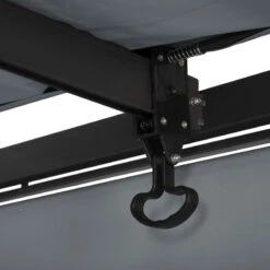 Tonnelle Moai 3x4 M Ardoise Hespéride 12 Tonnelle Moai 3x4 M Ardoise Hespéride -Mobilier Soleil tonnelle moai 3x4 m hesperide 4