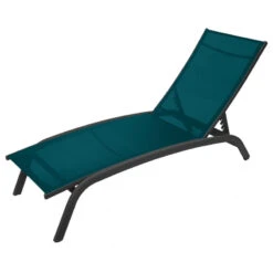 Transat Bonao Bleu Canard/graphite Hespéride -Mobilier Soleil transat bonao bleu canard hesperide 2