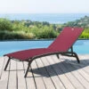 Transat Bonao Bordeaux/graphite Hespéride -Mobilier Soleil transat bonao bordeaux hesperide