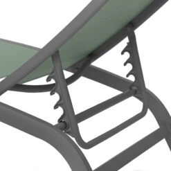 Transat Bonao Vert Olive/graphite Hespéride -Mobilier Soleil transat bonao vert olivegraphite hesperide 4