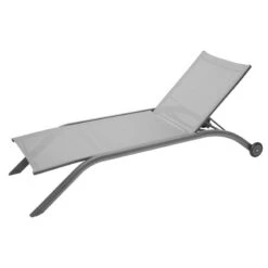 Transat Milenio Gris Galet Et Graphite Hespéride -Mobilier Soleil transat milenio gris galet graphite hesperide 1