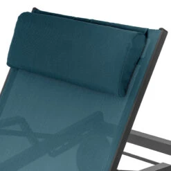 Transat Ocala Inclinable Bleu Canard/graphite Hespéride -Mobilier Soleil transat ocala inclinable bleu canardgraphite hesperide 5