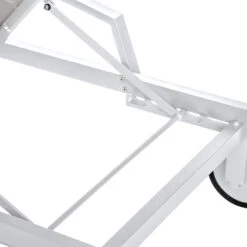 Transat Ocala Inclinable Noisette/blanc Hespéride -Mobilier Soleil transat ocala inclinable noisetteblanc hesperide 1