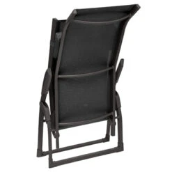 Transat 2 Positions Anthracite / Graphite Decima Hespéride -Mobilier Soleil transat positions anthracite graphite decima hesperide 1 2