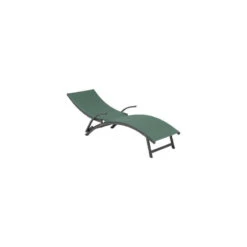 Transat Samba Pliable Vert Olive/graphite Hespéride -Mobilier Soleil transat samba pliable vert olivegraphite hesperide 2
